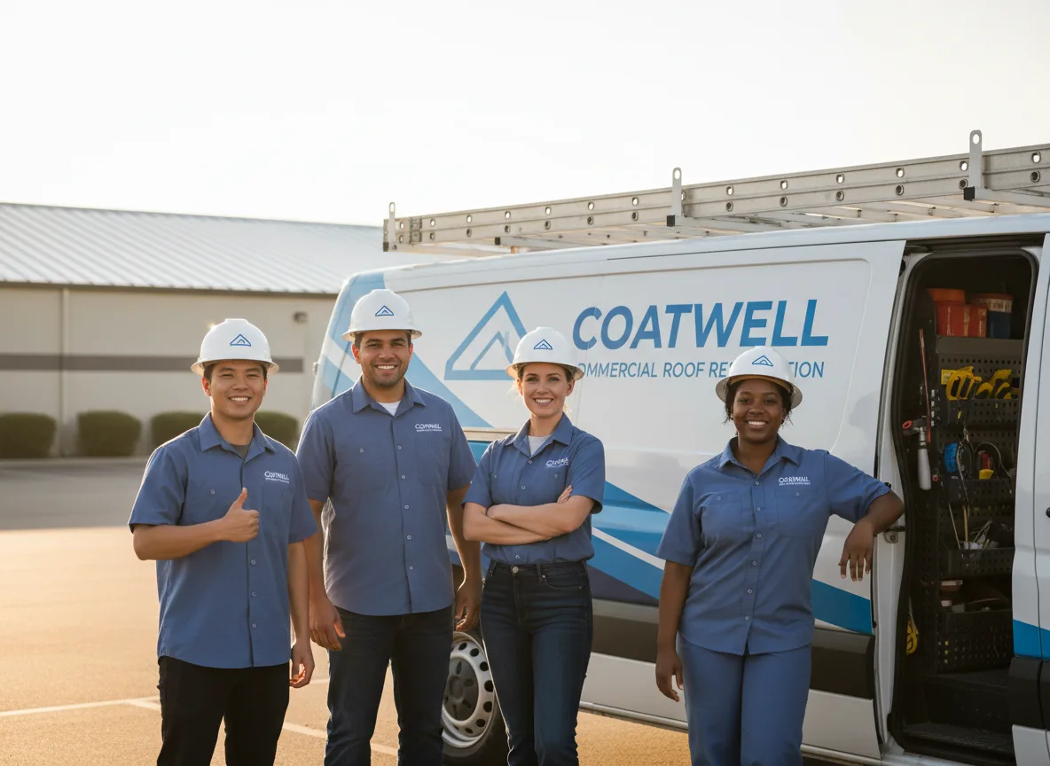 Commercial roof coating company in Bigfoot, TX